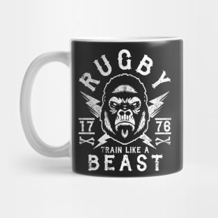 RUGBY - TRAIN LIKE A BEAST - RUGBY TRAINING Mug